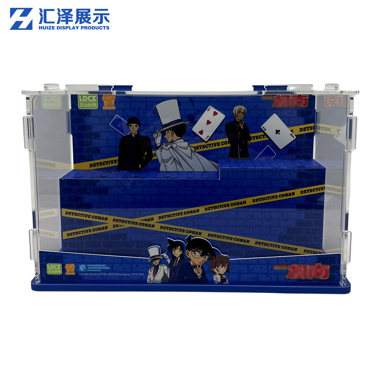 工厂定制手办盒亚克力盒子陈列盒门店陈列盒展示盒玩具防尘盒